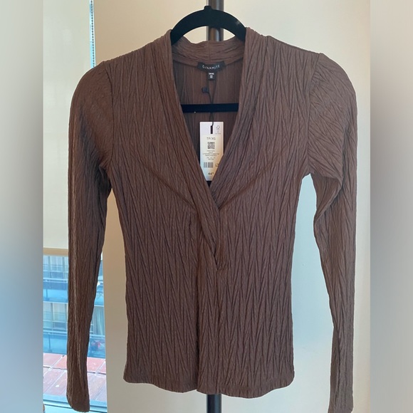 Dynamite Long Sleeve Textured Top - Picture 6 of 10